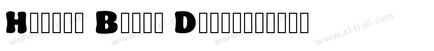 Hanley Block Display字体转换